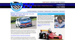 Desktop Screenshot of danielsmotorsport.co.uk